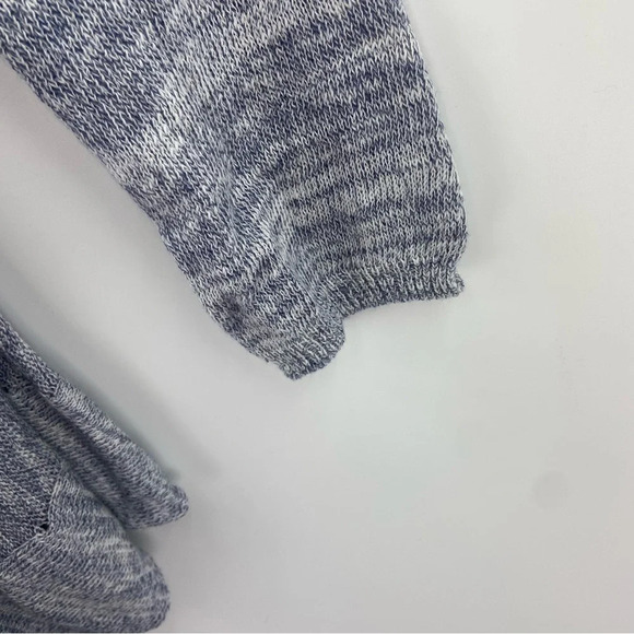 Free People Midnight Ruffles Tunic Sweater Dress Greyish Blue Size XS - Picture 6 of 12